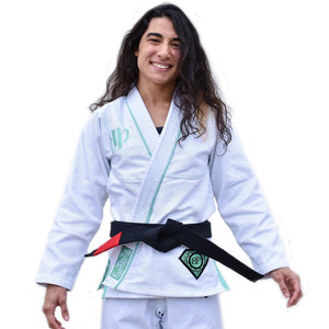 Women's Gis - Break Point BP Diamond Girls Jiu-Jitsu Gi - White