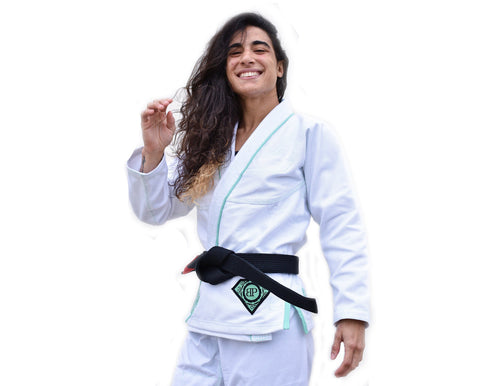Women's Gis - Break Point BP Diamond Girls Jiu-Jitsu Gi - White