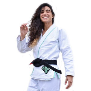 Women's Gis - Break Point BP Diamond Girls Jiu-Jitsu Gi - White
