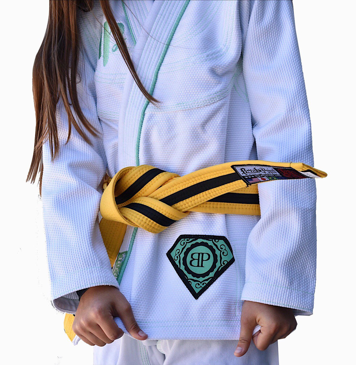 Women's Gis - Break Point BP Diamond Girls Jiu-Jitsu Gi - White